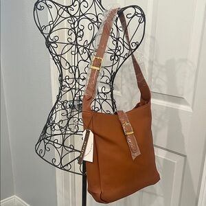 Chic Tan Shoulder Bag NWT